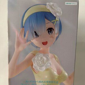 Re:Zero FuRyu Trio-Try-iT Rem Flower Dress Ver Figure